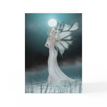 She Walks on Water - Fantasy/Fae Greeting Card
