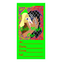 She who discovers custom photo card
