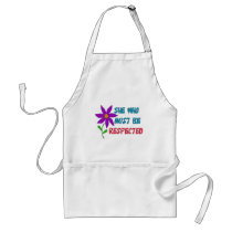She Who Must Be Respected Apron