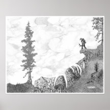 "Shed Hunting," by Jeff Camden Print
