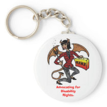 shedevil3, Advocating for Disability Rights. Keychain