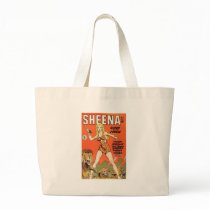 Sheena: Jungle Woman Comic book Canvas Bags