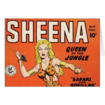 Sheena: Jungle Woman Comic book Cards