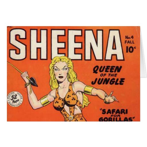 Sheena: Jungle Woman Comic book Cards