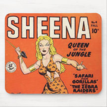 Sheena: Jungle Woman Comic book Mouse Pads