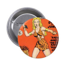 Sheena: Jungle Woman Comic book Pinback Button