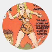 Sheena: Jungle Woman Comic book Stickers