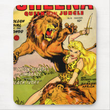 Sheena Queen of the Jungle Mouse Pads