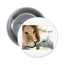 Sheep Are Pretty Stupid. Button
