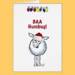 Sheep Christmas BAA Humbug cards
