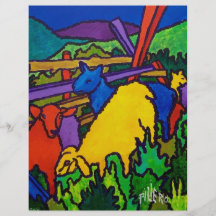 Sheep Colour by Piliero Flyers