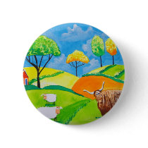 SHEEP COW FOLK PAINTING BUTTONS