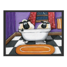 Sheep Dip Postcard