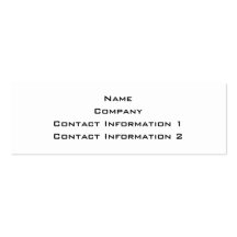 Sheep Giving a Flower. Business Card
