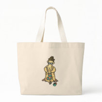 Sheep Knitting Tote Bags
