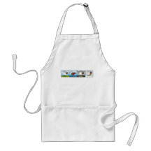 sheep of all seasons row apron