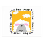 Sheep Says Baa T-shirts and Gifts Postcards