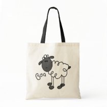 Sheep Says Baa Tshirts and Gifts Canvas Bag