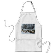 Sheep - Winter season Apron