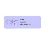 Sheep with Heart Labels