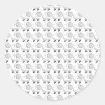 SHEEPLE 3 ROUND STICKERS