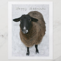 Sheepmas heureux prospectus personnalisés