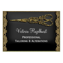 Sheer Hazelhurst Scissor Business Card