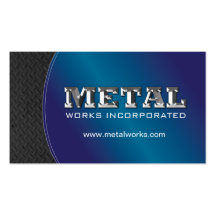 SHEET METAL WORKER BUSINESS CARD