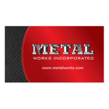 SHEET METAL WORKER BUSINESS CARD