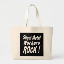 Sheet Metal Workers Rock! Tote Bag