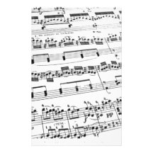 Sheet Music Customized Stationery