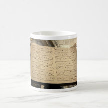 Sheet Music Mug