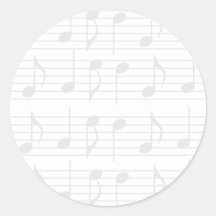 Sheet Music Stickers