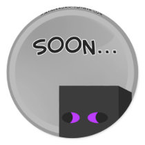 Sheet of "Soon" Stickers
