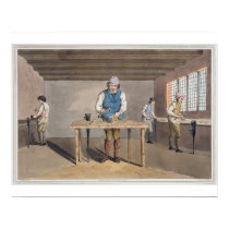 Sheffield Cutler, from `Costume of Yorkshire' engr posters