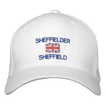 Sheffielder Sheffield British Flag Embroidered Hat