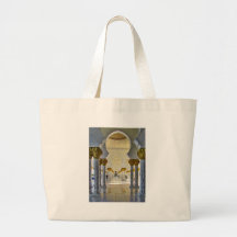 Sheikh Zayed Grand Mosque Corridor Tote Bag