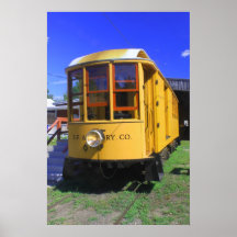 Shelburne Falls Trolley Poster