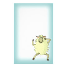 Shelby Sheep Stationery Design