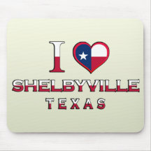 Shelbyville, Texas Mouse Pad