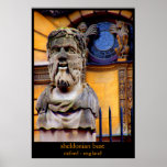 sheldonian bust print