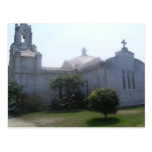 Shell Chapel La Toja Spain Post Card