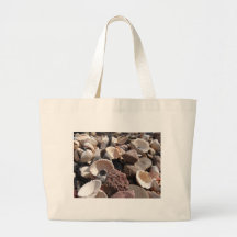 Shells and Stones Canvas Bags