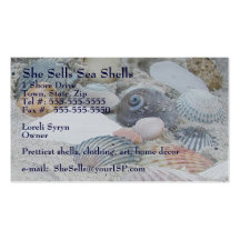 Shells Business Cards