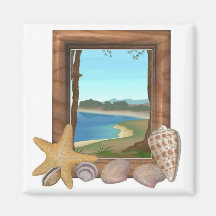 Shells Fridge Magnet