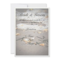 shells on the shore invitation