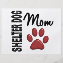 Shelter Dog Mom 2 Flyer Design