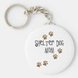 Shelter Dog Mom Keychains