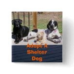 Shelter Dogs Button