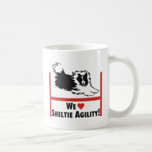 Sheltie Agility Love Mug